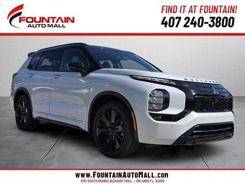 Diamond White 2026 Mitsubishi Outlander Black Edition