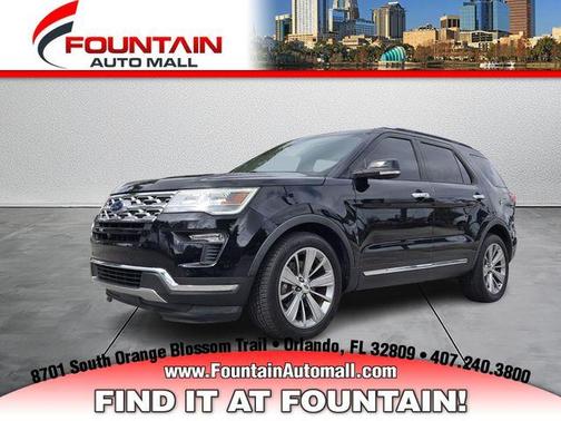 Shadow Black 2018 Ford Explorer Limited