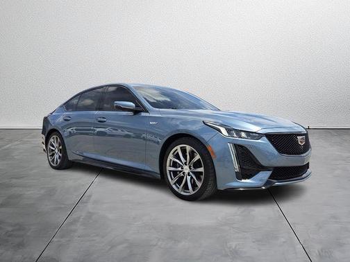 Steel Metallic 2024 Cadillac CT5-V V-Series