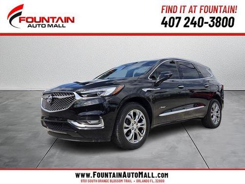 Ebony Twilight Metallic 2020 Buick Enclave Avenir