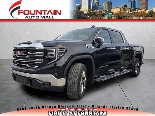 Onyx Black 2022 GMC Sierra 1500 SLT