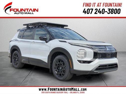 Diamond White 2026 Mitsubishi Outlander Trail Edition