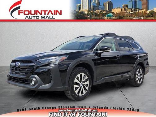 Crystal Black Silica 2025 Subaru Outback Premium