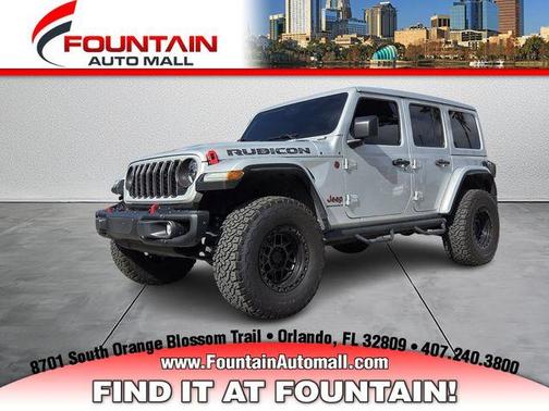 Silver Zynith Clearcoat 2024 Jeep Wrangler Rubicon