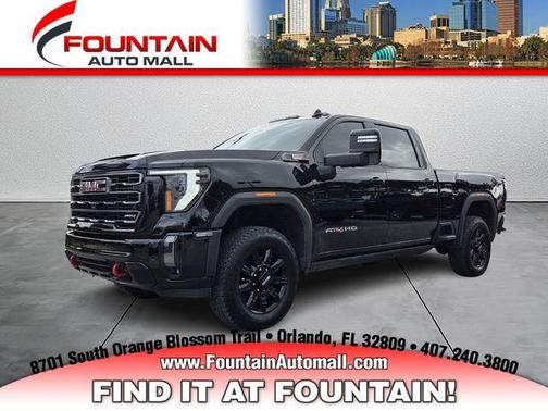 Onyx Black 2024 GMC Sierra 3500 AT4