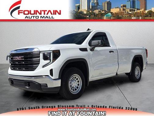Summit White 2025 GMC Sierra 1500 Pro