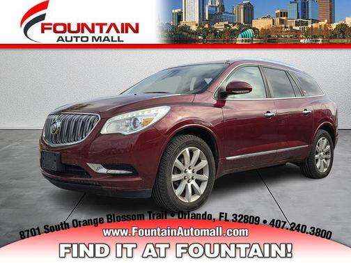 Crimson Red Tintcoat 2017 Buick Enclave Premium