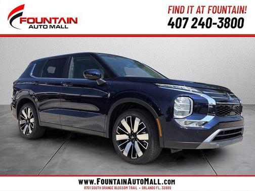 Cosmic Blue Metallic 2026 Mitsubishi Outlander SE