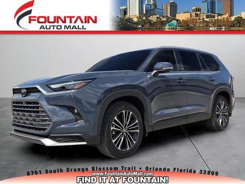 Cloud 9 White 2025 Toyota Grand Highlander Hybrid MAX Platinum