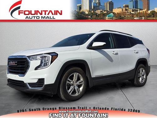 Summit White 2022 GMC Terrain SLE