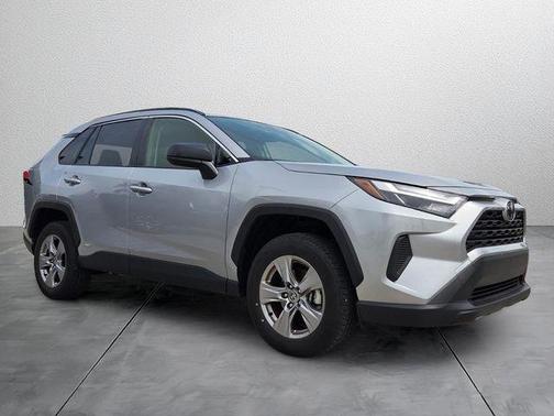 Silver Sky Metallic 2025 Toyota RAV4 Hybrid LE
