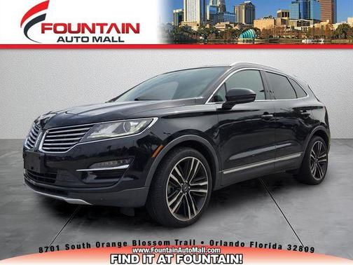 Diamond Black Metallic 2017 Lincoln MKC Black Label