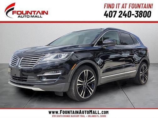 Diamond Black Metallic 2017 Lincoln MKC Black Label
