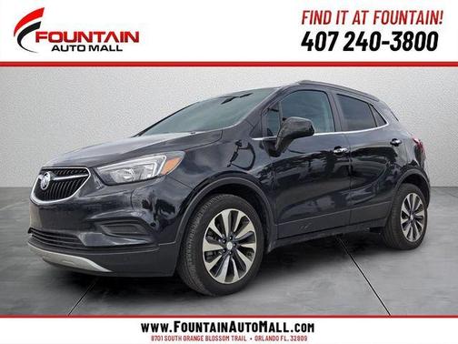 Ebony Twilight Metallic 2022 Buick Encore Preferred