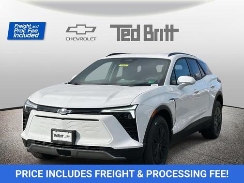 Summit White 2026 Chevrolet Blazer EV LT