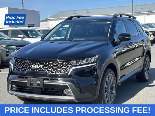 Ebony Black 2022 Kia Sorento X-Line EX