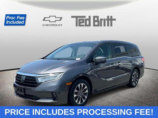 Gray 2024 Honda Odyssey EX-L