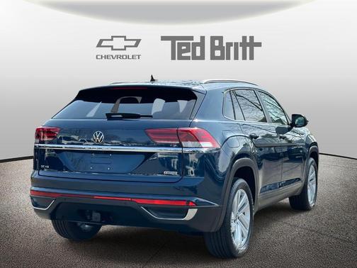 Tourmaline Blue Metallic 2022 Volkswagen Atlas Cross Sport 3.6L V6 SE w/Technology