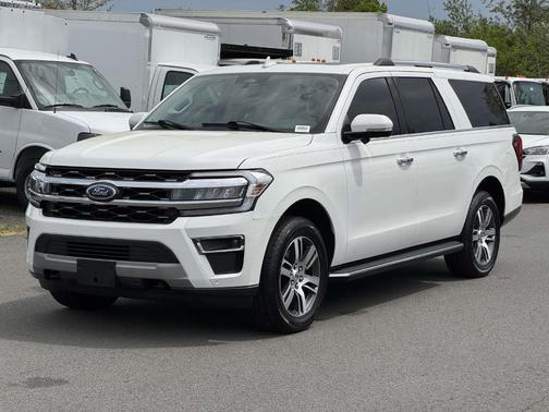 White Metallic 2023 Ford Expedition Max Limited