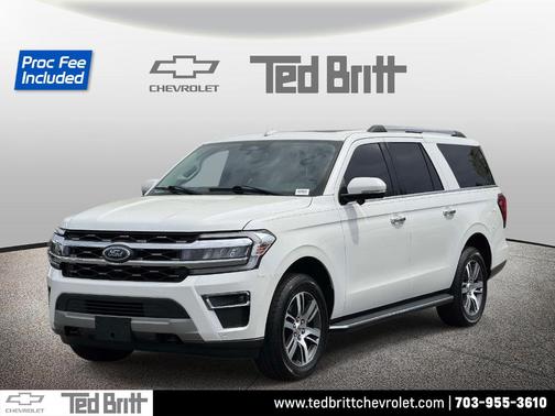 White Metallic 2023 Ford Expedition Max Limited