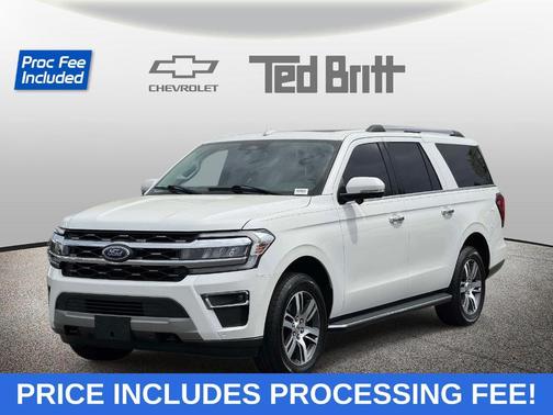 White Metallic 2023 Ford Expedition Max Limited