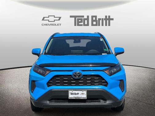 Blue Flame 2020 Toyota RAV4 LE