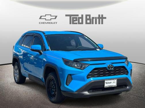 Blue Flame 2020 Toyota RAV4 LE