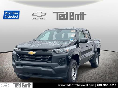 Black 2024 Chevrolet Colorado WT