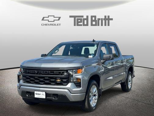 Sterling Gray Metallic 2024 Chevrolet Silverado 1500 Custom