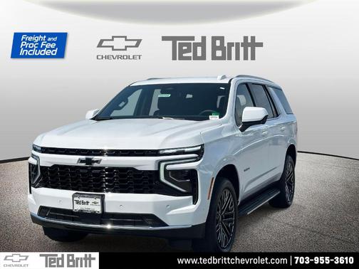 Summit White 2026 Chevrolet Tahoe LS