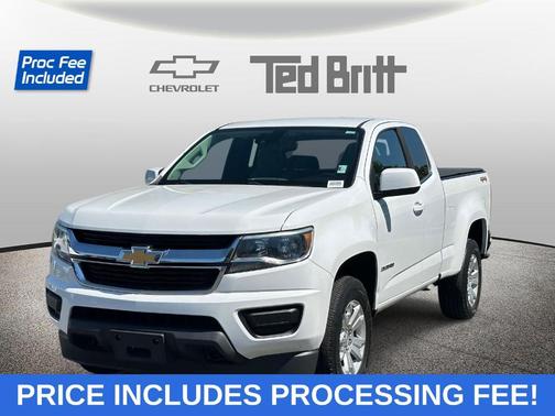 Summit White 2020 Chevrolet Colorado LT