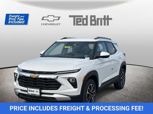 Summit White 2026 Chevrolet Trailblazer LT