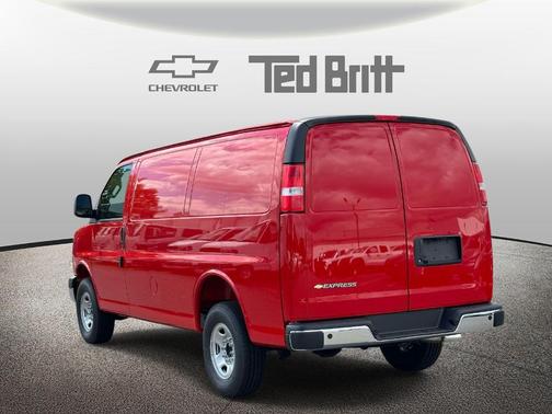 Red 2026 Chevrolet Express 2500 Work Van