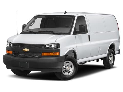 Red 2026 Chevrolet Express 2500 Work Van