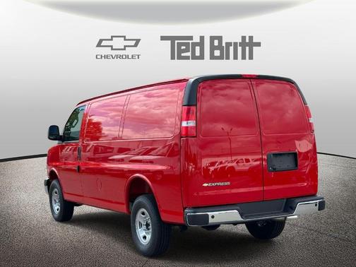 Red 2026 Chevrolet Express 2500 Work Van