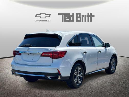 White 2020 Acura MDX 3.5L