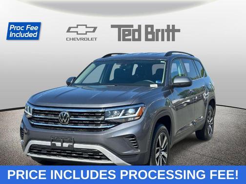 Platinum Gray Metallic 2023 Volkswagen Atlas 2.0T SE