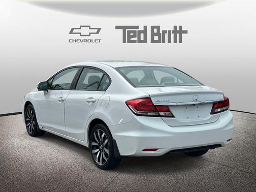 Taffeta White 2015 Honda Civic EX-L