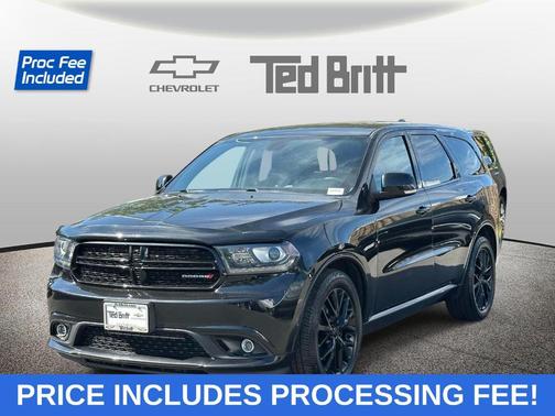 Brilliant Black Crystal Pearlcoat 2015 Dodge Durango R/T