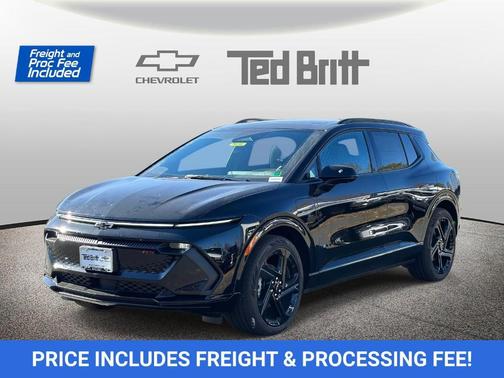 Black 2026 Chevrolet Equinox EV RS