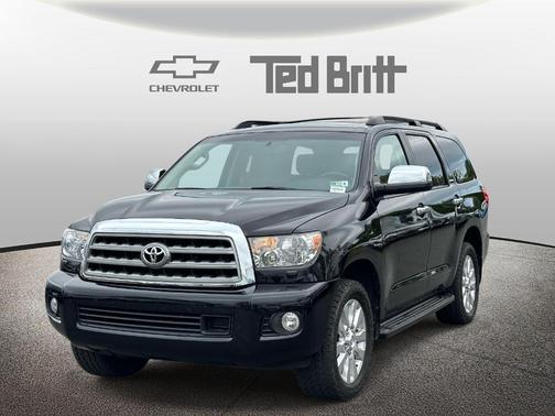 Black 2017 Toyota Sequoia Platinum