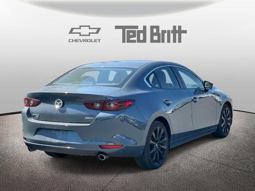 Gray Metallic 2025 Mazda Mazda3 2.5 S Carbon Edition