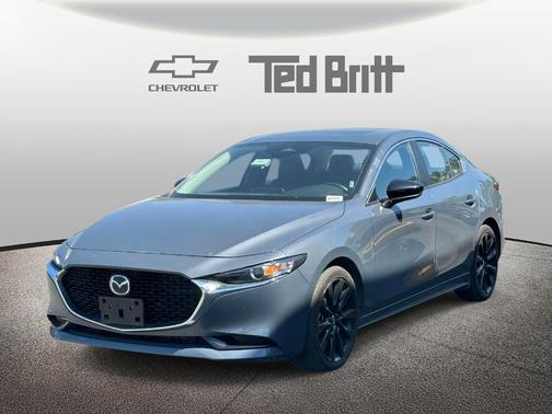 Gray Metallic 2025 Mazda Mazda3 2.5 S Carbon Edition