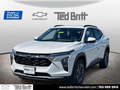 Summit White 2026 Chevrolet Trax LT