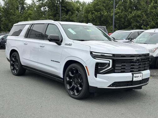 Polar White 2026 Chevrolet Suburban High Country