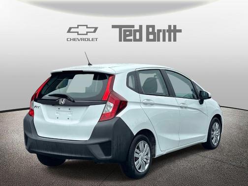 White 2017 Honda Fit LX