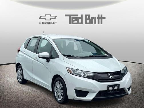 White 2017 Honda Fit LX