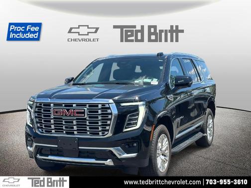 Onyx Black 2025 GMC Yukon Denali