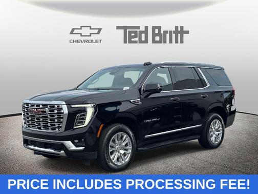 Onyx Black 2025 GMC Yukon Denali