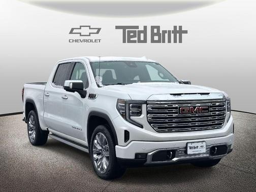 White Frost Tri-Coat 2022 GMC Sierra 1500 Denali
